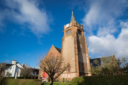 sanbraes church, whiting bay